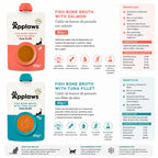 APPLAWS-Caldo de huesos para gato salmón y atún