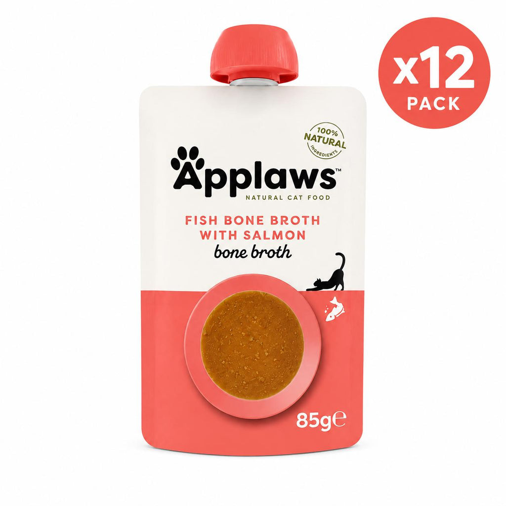 APPLAWS-Caldo de huesos para gato salmón y atún