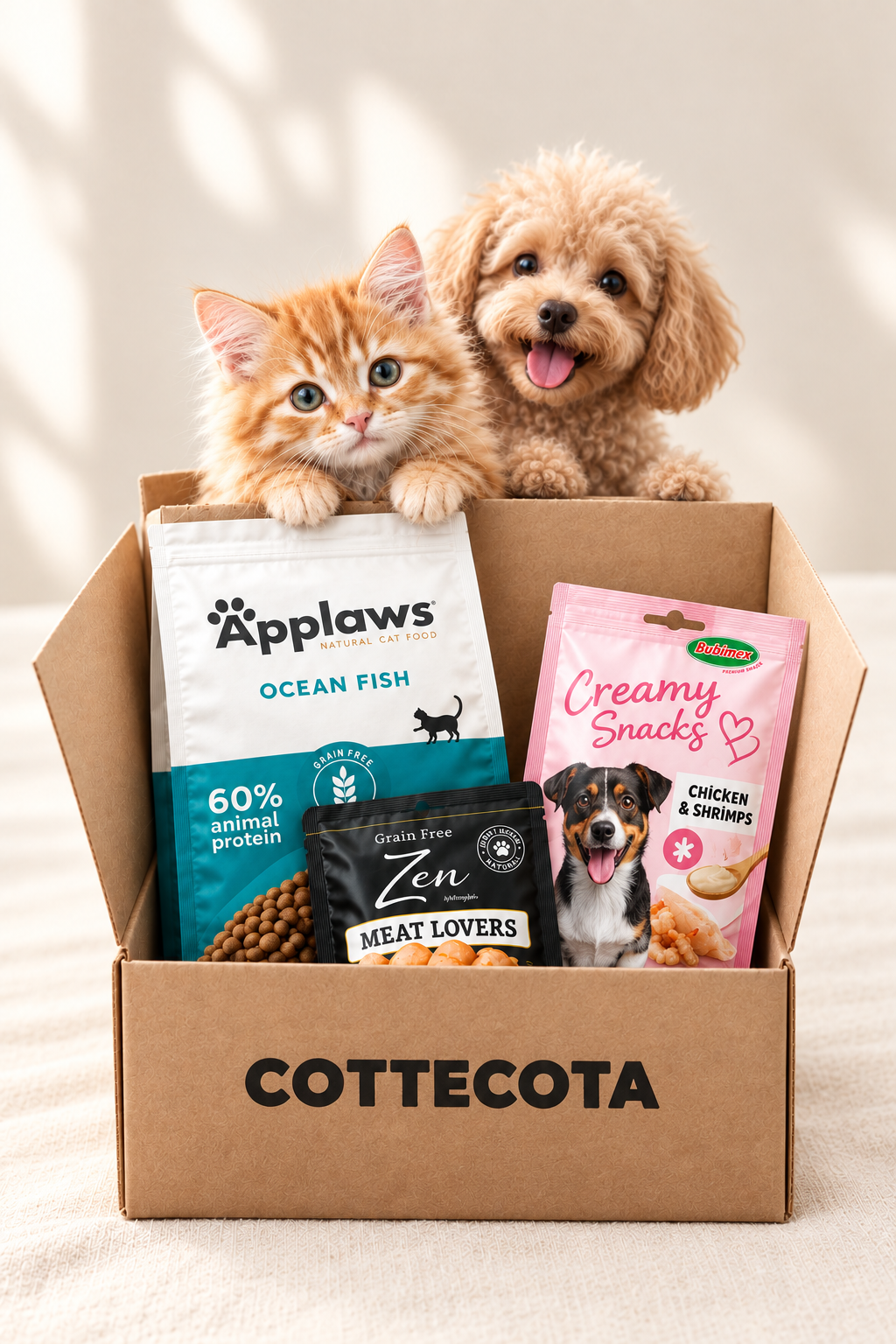 Caja Cottecota con logo