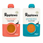 APPLAWS-Caldo de huesos para gato salmón y atún